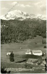 flattnitz, alpenhotel mit wintertalernock und eisenhut