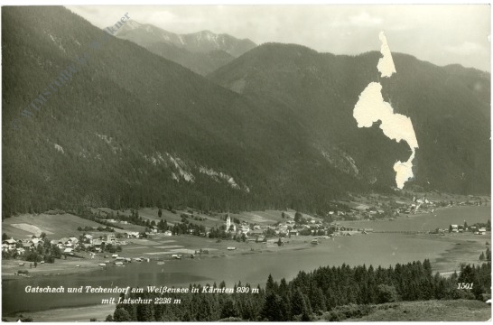 gatschach, mit techendorf am weissensee mit latschur