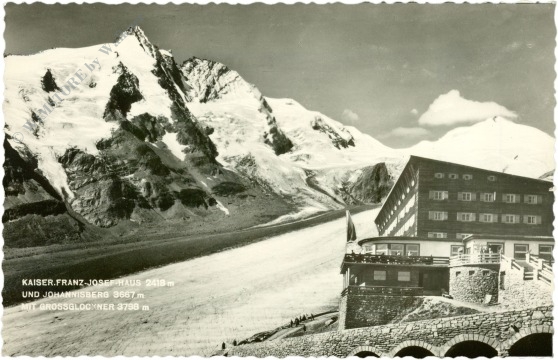großglockner, kaiser franz josefs haus