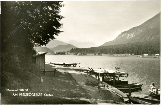 hermagor, am presseggersee
