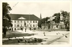 klagenfurt, neuer platz mit rathaus