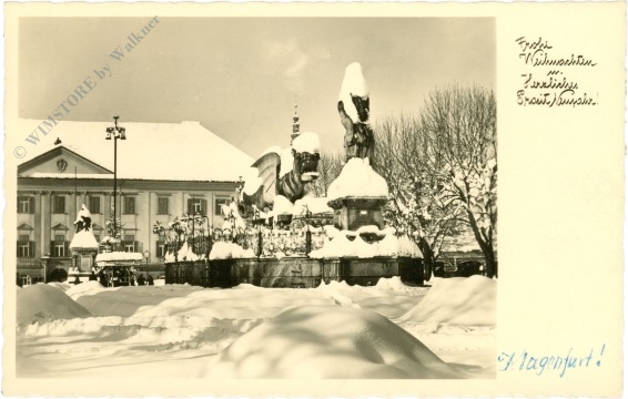 klagenfurt, neuer platz, lindwurm