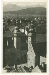 klagenfurt, landhaus mit karawanken
