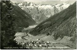 mallnitz, mit hohen tauern und ankogelgruppe
