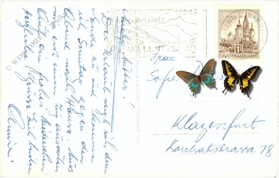 mallnitz, mallnitzer bergstrasse mit dem polinik
