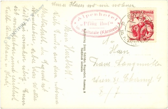 maltatal, pflüglhof mit sonnblick