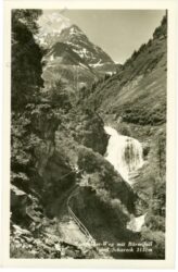 nassfeld, nassfelder weg mit bärenfall und schareck
