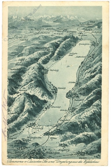 ossiach, panorama vom ossiachersee und umgebung ossiach, panorama vom ossiachersee und umgebung