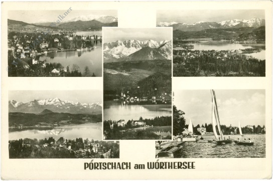 pörtschach, multiansicht pörtschach, multiansicht