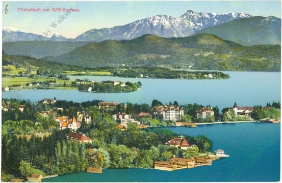pörtschach, ortsansicht pörtschach, ortsansicht