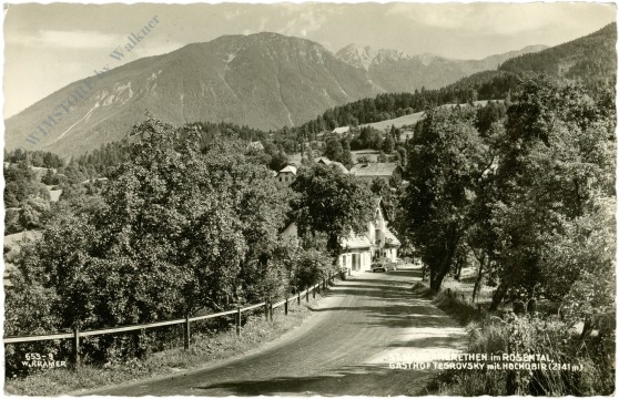 st. margareten im rosental, gasthof tegrovsky mit hochobir st. margareten im rosental, gasthof tegrovsky mit hochobir