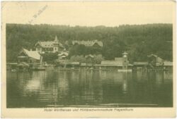 velden am wörthersee, hotel wörthersee und militärschwimmschule freyenthurn