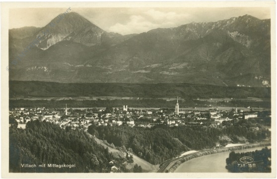 villach, mit mittagskogel villach, mit mittagskogel