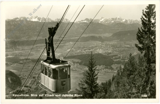 villach, kanzelbahn, blick auf villach und julische alpen villach, kanzelbahn, blick auf villach und julische alpen