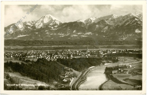 villach, mit mittagskogel villach, mit mittagskogel