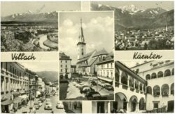 villach, multiansicht