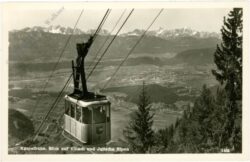 villach, kanzelbahn, blick auf villach und julische alpen