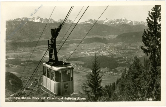 villach, kanzelbahn, blick auf villach und julische alpen villach, kanzelbahn, blick auf villach und julische alpen