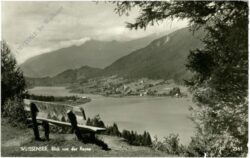 weissensee, blick von der rauna