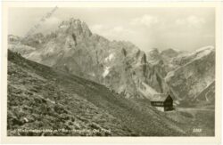 wolfsberg, hinterbergerhütte mit schusterspitze