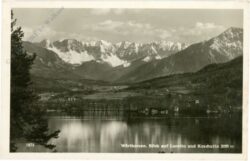 wörthersee, blick auf loretto und koschutta