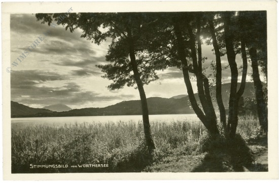 wörthersee, stimmungsbild vom see