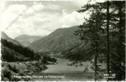 zell, karawanken, stausee im freibachtal