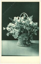 korb mit blumen
