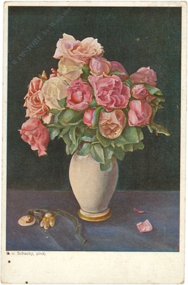 rosenstrauß in vase