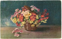 blumen im korb