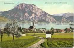 altmünster, mit dem traunstein