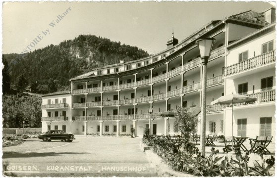 bad goisern, kuranstalt "hanuschhof"