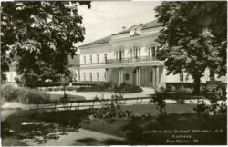 bad hall, "jod brom sole quellen", kurhaus