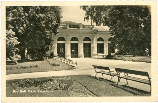 bad hall, trinkhalle