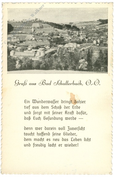 bad schallerbach, ansicht und vers