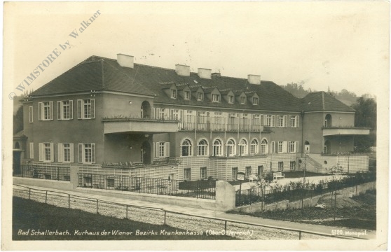 bad schallerbach, kurhaus der wiener bezirks krankenkasse