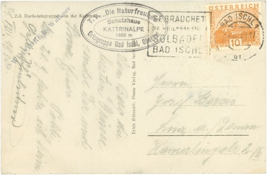 dachstein, dachsteingruppe von der katrinalpe