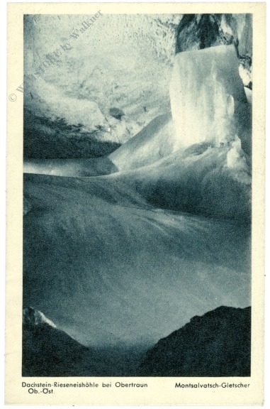 dachstein rieseneishöhle, montsalvatsch gletscher