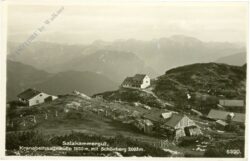 ebensee, kranabettsattelhütte mit schönberg
