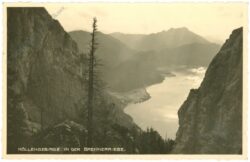 ebensee, höllengebirege in der brennerriese