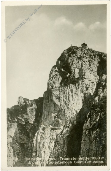 gmunden, traunsteinhütte