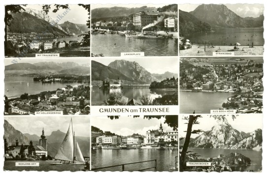 gmunden, multiansicht