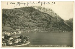 gmunden, mit traunstein und kai
