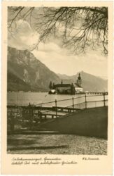 gmunden, schloss orth mit schlafender griechin