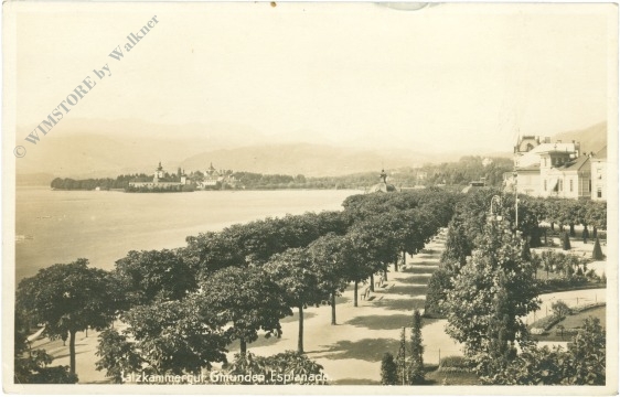 gmunden, esplanade