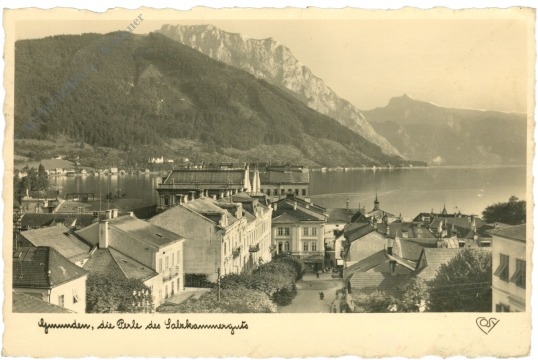 gmunden, ortsansicht