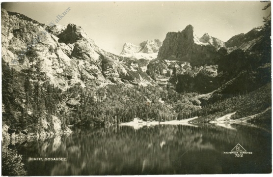 gosau, hinterer gosausee