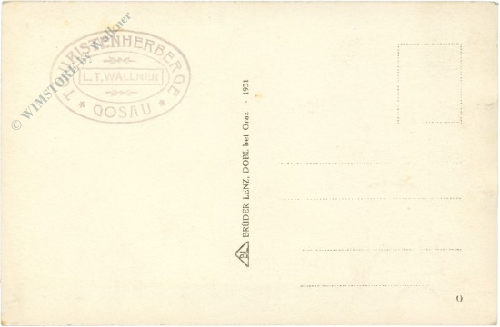 gosau, vorderer gosausee m.d. dachstein