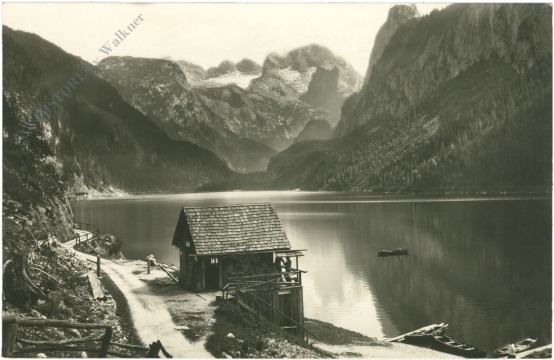 gosau, gosausee mit dachstein