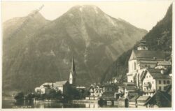 hallstatt, ortsansicht